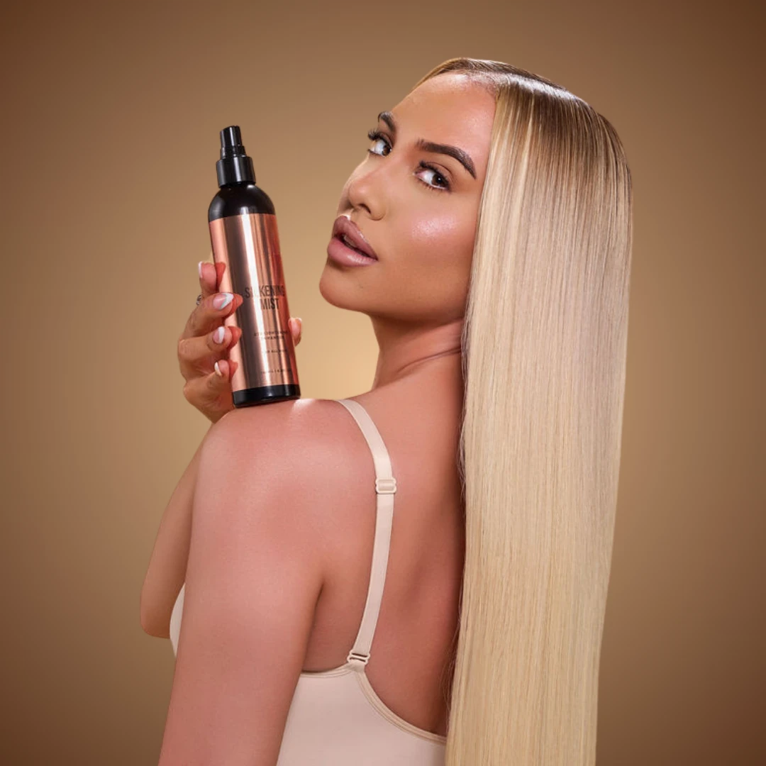 Silkening Mist Straightening Enhancer – Smoothing Spray for All Hair