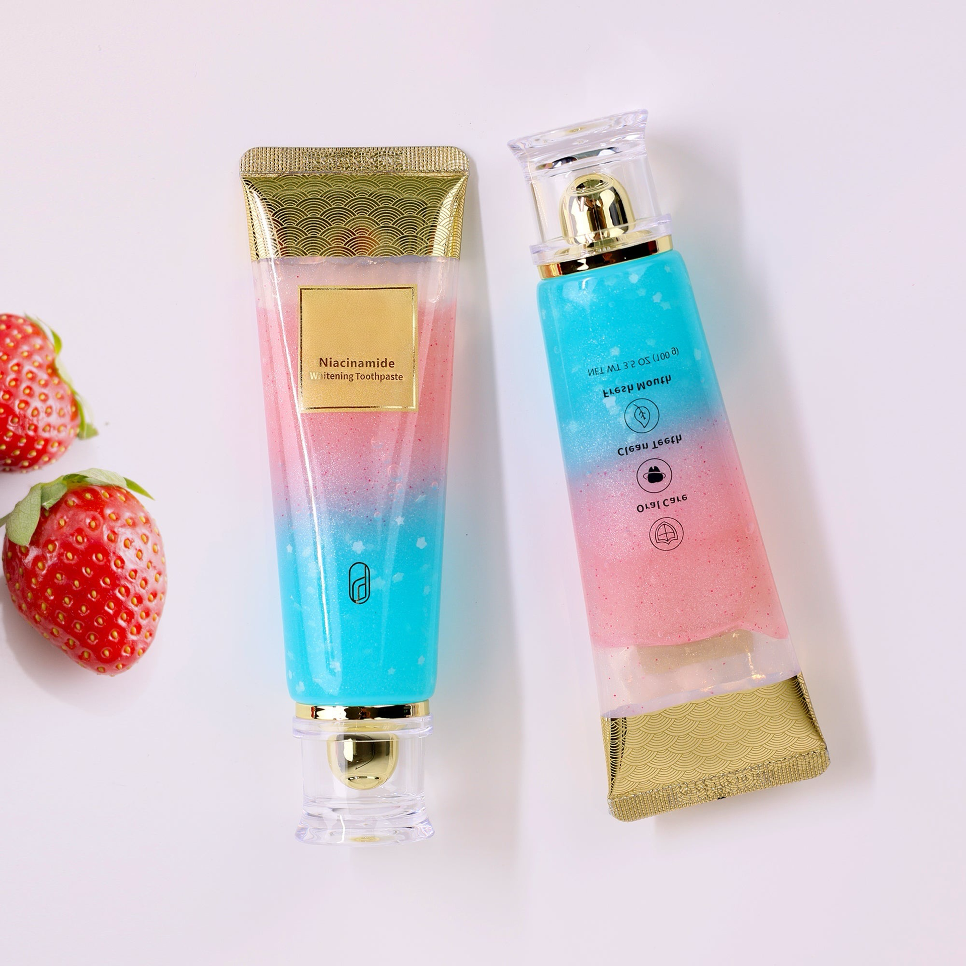 Niacinamide Whitening Toothpaste with Triple Whitening Complex for Enamel Support