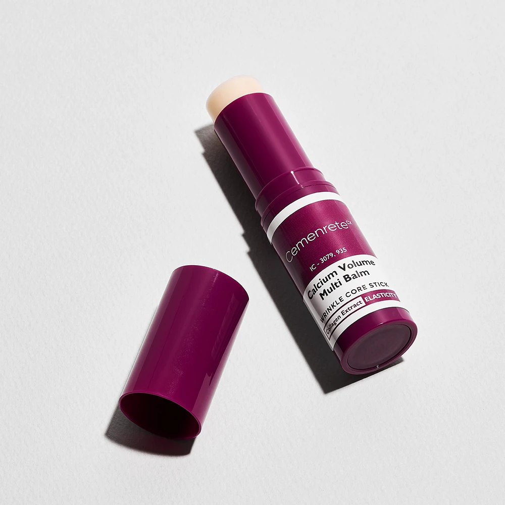 Calcium Multi Balm Anti-Aging Stick with REBORNIC Calcium and Collagen for Wrinkles