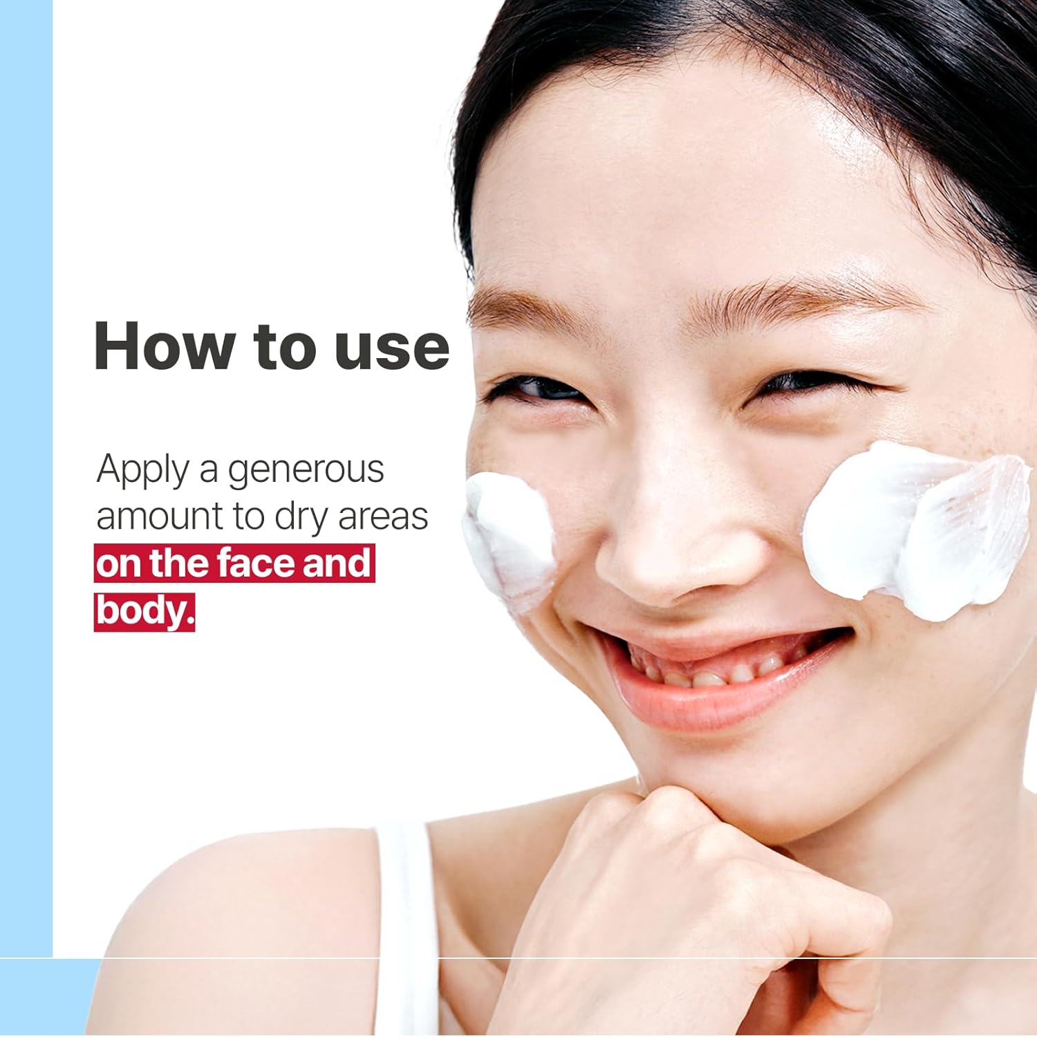 Ceramide Ato Concentrate Cream for Dry and Sensitive Skin with 100-Hour Hydration