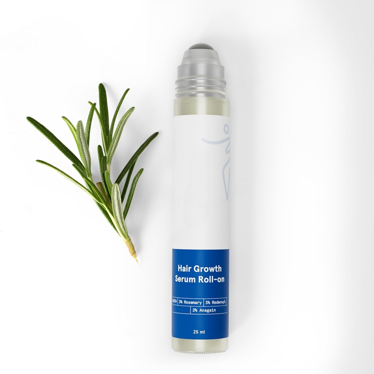 Advanced Hair Growth Roll-On Serum with Rosemary Oil, Redenex and Anaflex