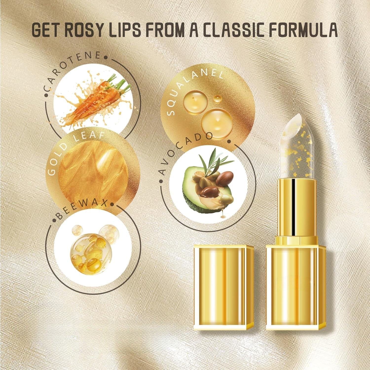 pH Color-Changing Lip Tint Balm – Natural Glow Lipstick for All Skin