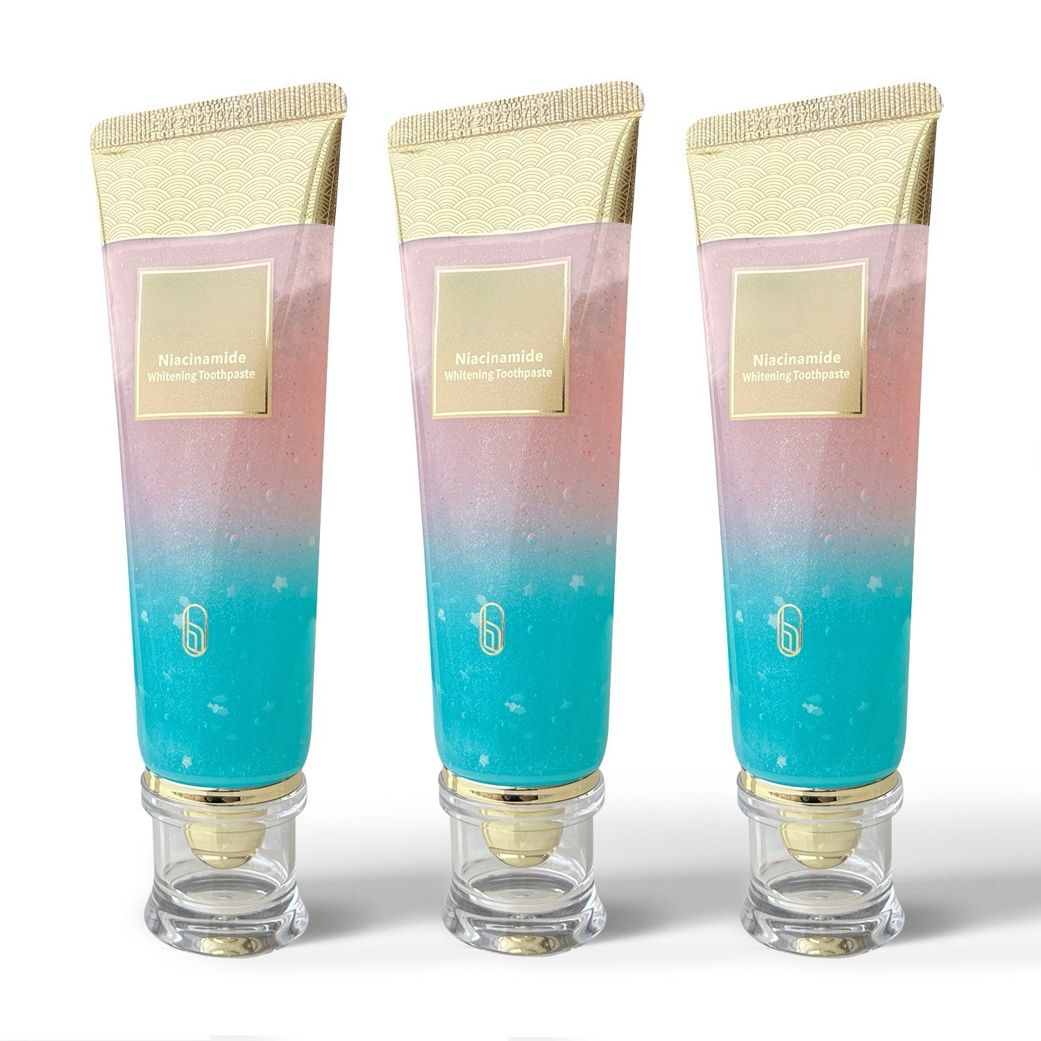 Niacinamide Whitening Toothpaste with Triple Whitening Complex for Enamel Support
