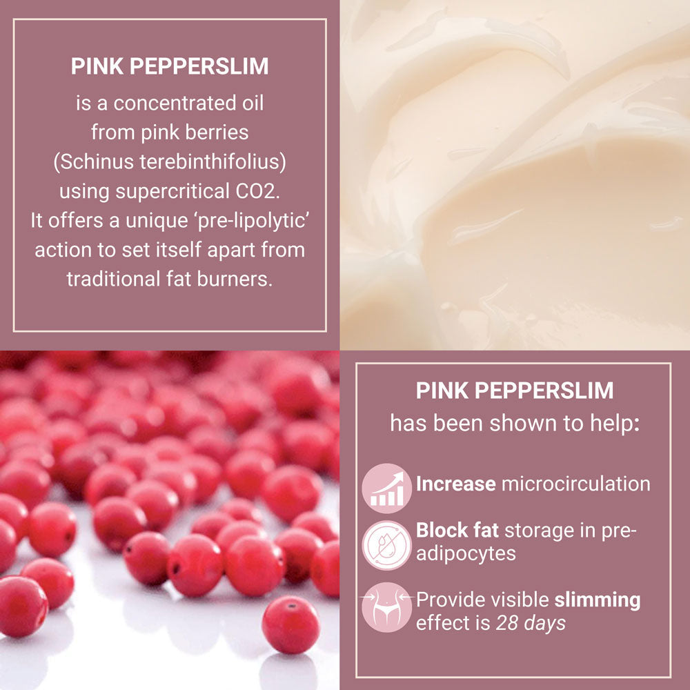 Champagne Beaute Lift Firming Body Cream with Luxe-Lift Complex and Pink Pepperslim