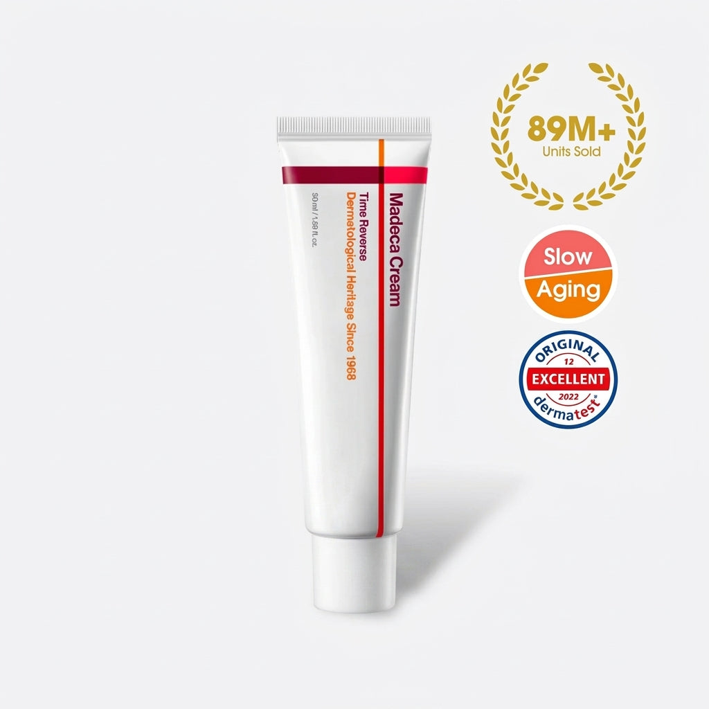 Madeca Cream Time Reverse Anti-Aging Derma Cream with Centella and Active-TECA