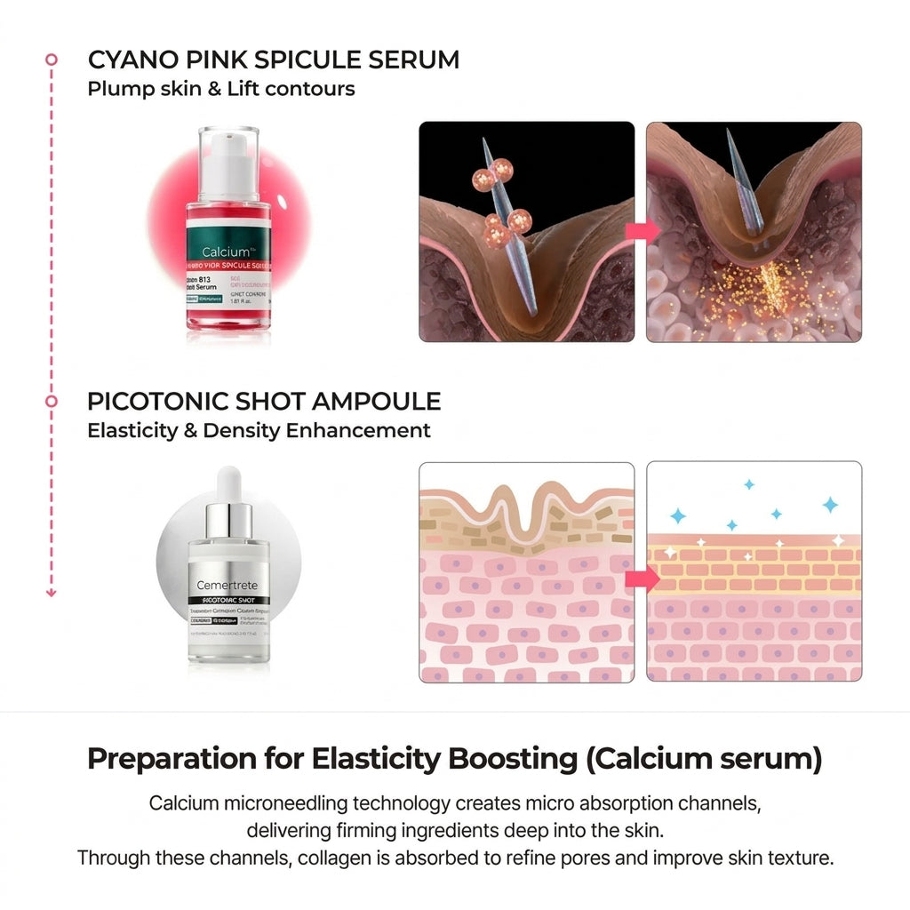 Gifted Collagen Boost Set with Calcium Volume Firming Balm for Mature Skin