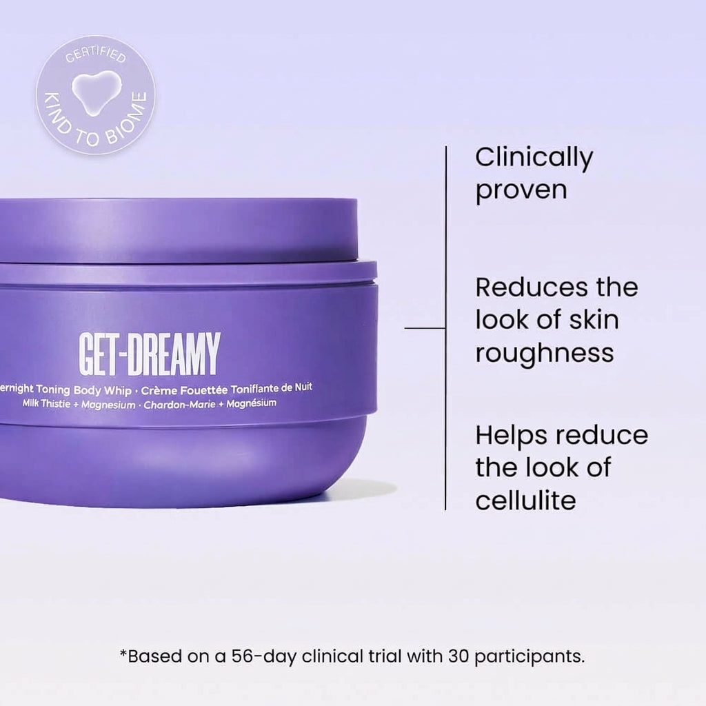 GET-DREAMY Overnight Toning Body Whip with Milk Thistle and Magnesium