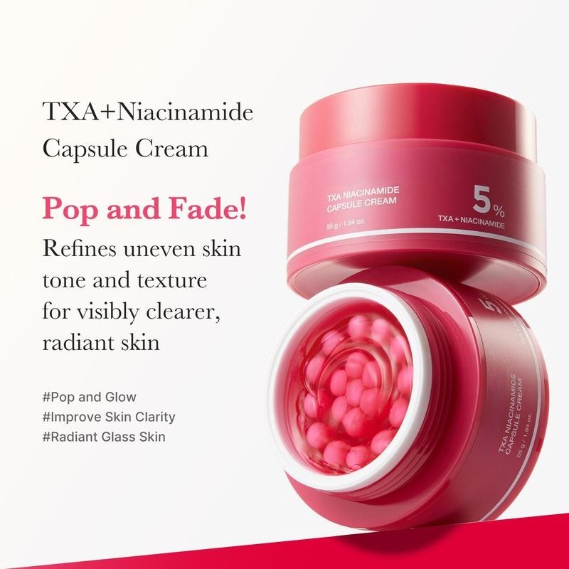 Mix & Match Boba Cream Set Korean Skincare Capsule Creams with Niacinamide and Peptides