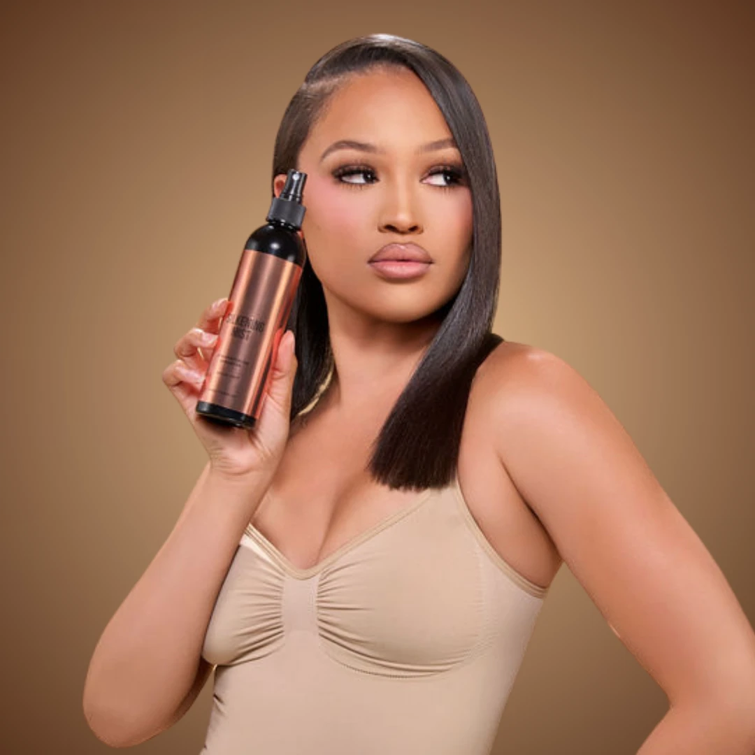 Silkening Mist Straightening Enhancer – Smoothing Spray for All Hair