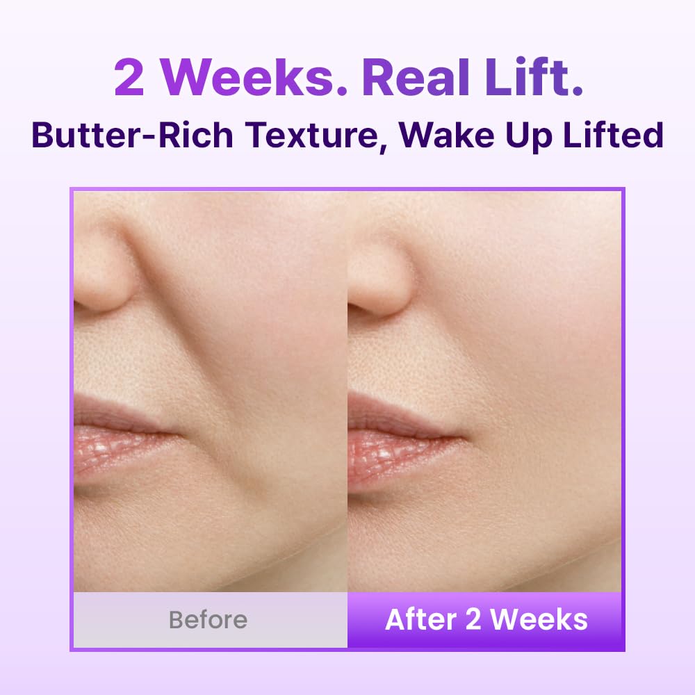 3D Lifting Night Cream with 17-Peptide Complex and Probioderm for Face and Neck