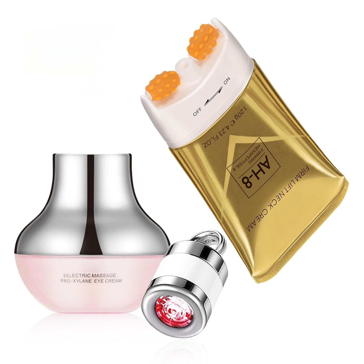 Firming Neck and Eye Cream Duo with Hydrating Anti-Aging Formula