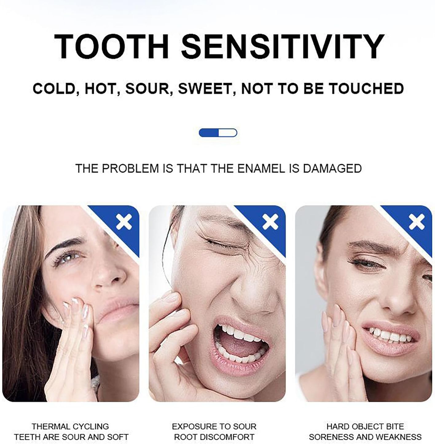 Hydroxyapatite Toothpaste Fluoride-Free Enamel Repair 120g