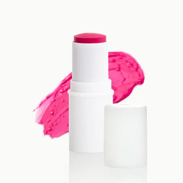 Boomstick Color Lip and Cheek Tint with Universal Berry Shade for All Skin Tones