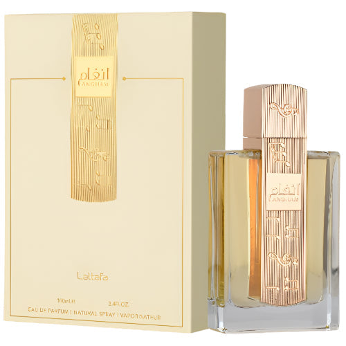 Lattafa Angham Unisex Eau de Parfum with Pink Pepper, Jasmine and Vanilla Notes