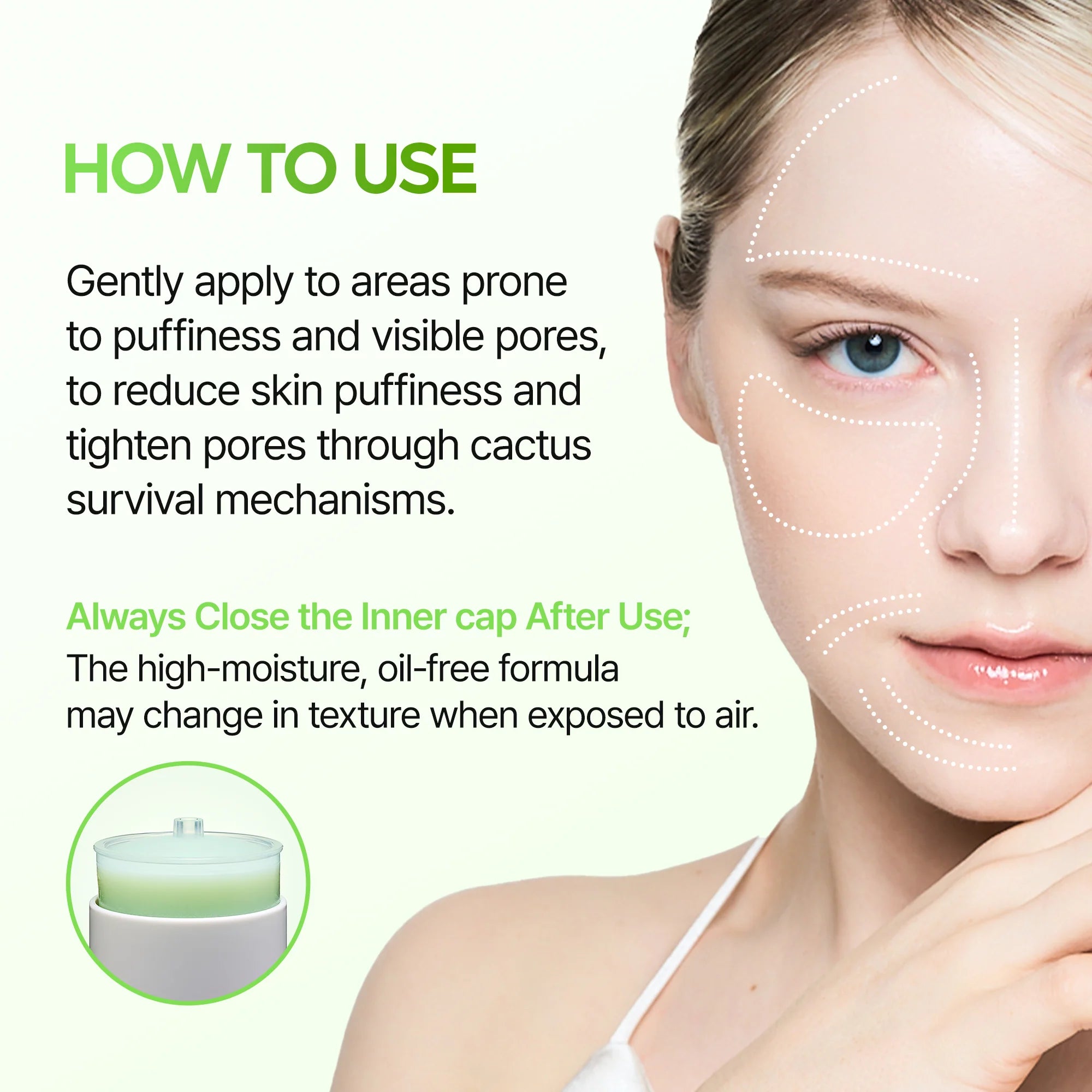 CACTOX Pore Relief Cooling Multi Balm for Visibly Smoother, Refined Skin