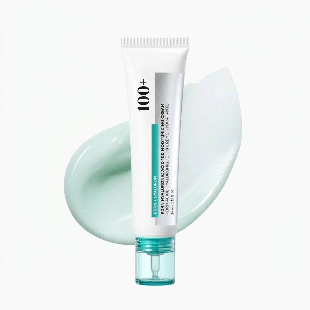 PDRN Hyaluronic Acid 100 Moisturizing Cream with Collagen for Glass Skin Glow