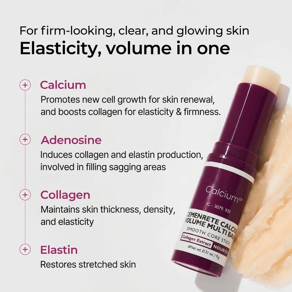Gifted Collagen Boost Set with Calcium Volume Firming Balm for Mature Skin