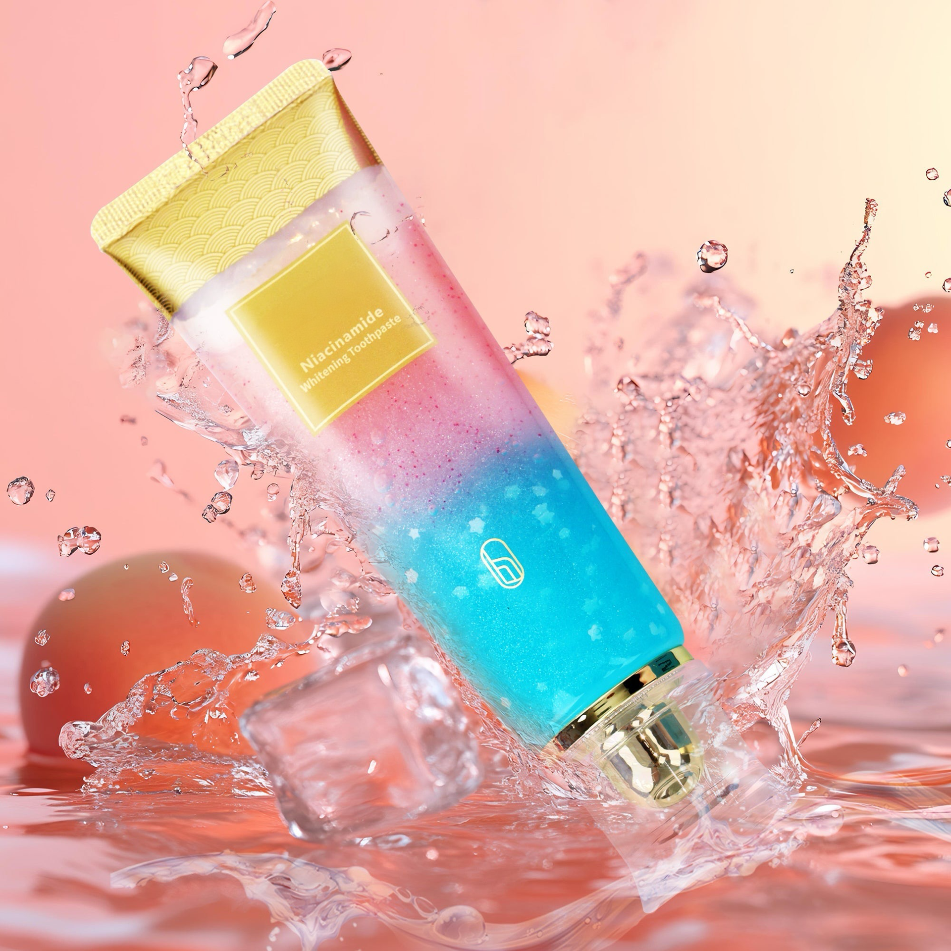 Niacinamide Whitening Toothpaste with Triple Whitening Complex for Enamel Support