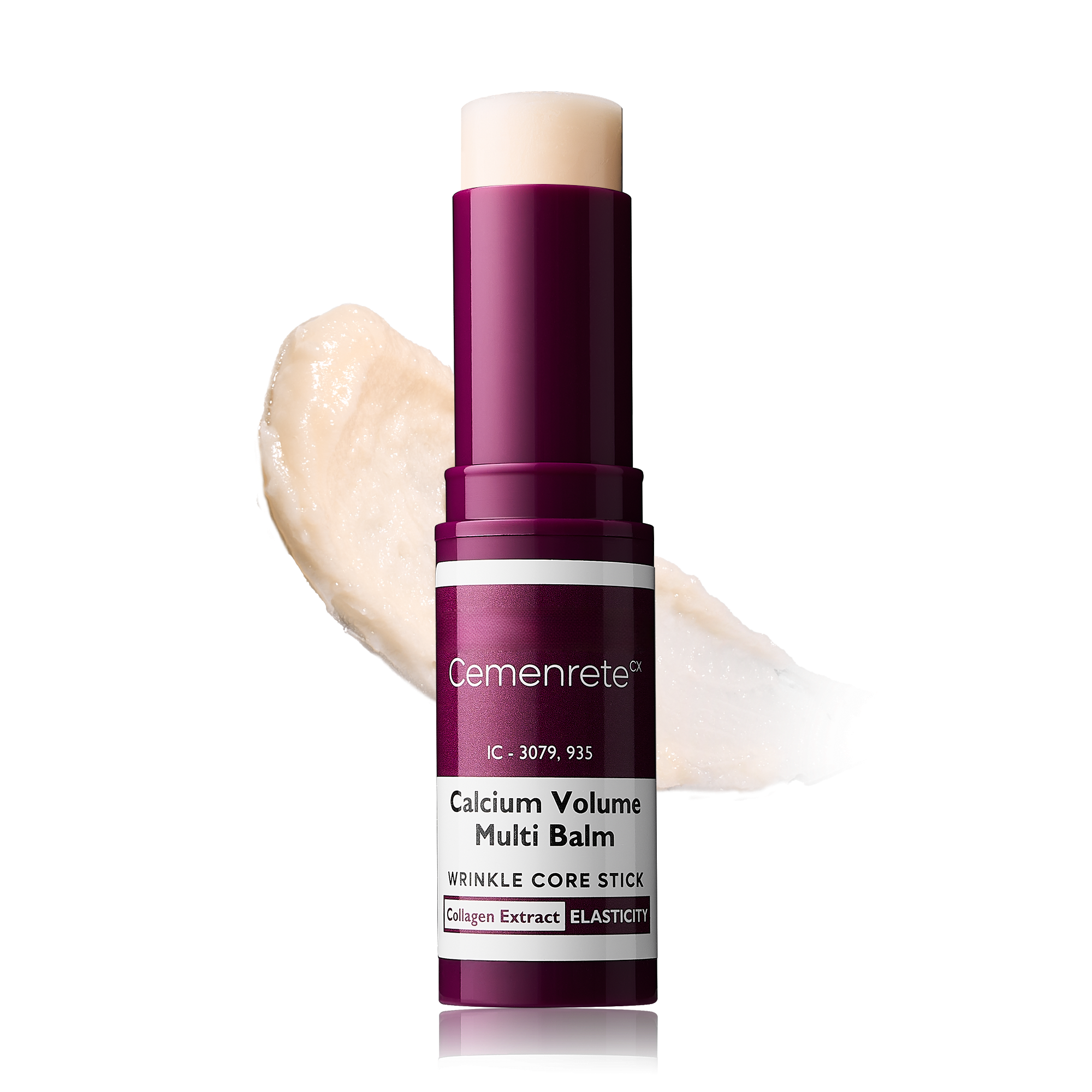 Calcium Multi Balm Anti-Aging Stick with REBORNIC Calcium and Collagen for Wrinkles