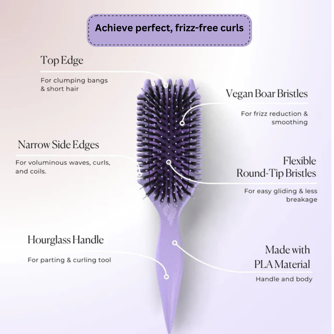 Flexi curl brush